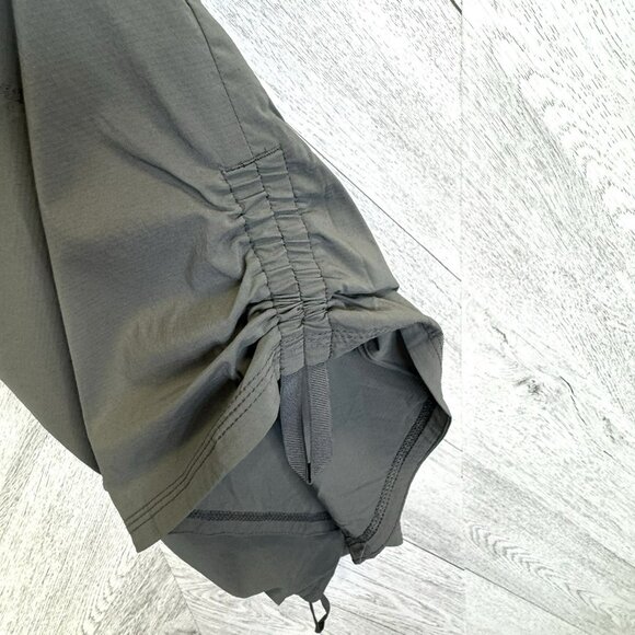 Indygena LIIKE Dress Womens Medium Gray V-Neck Sleeveless Pockets Nylon Stretch - Picture 4 of 5